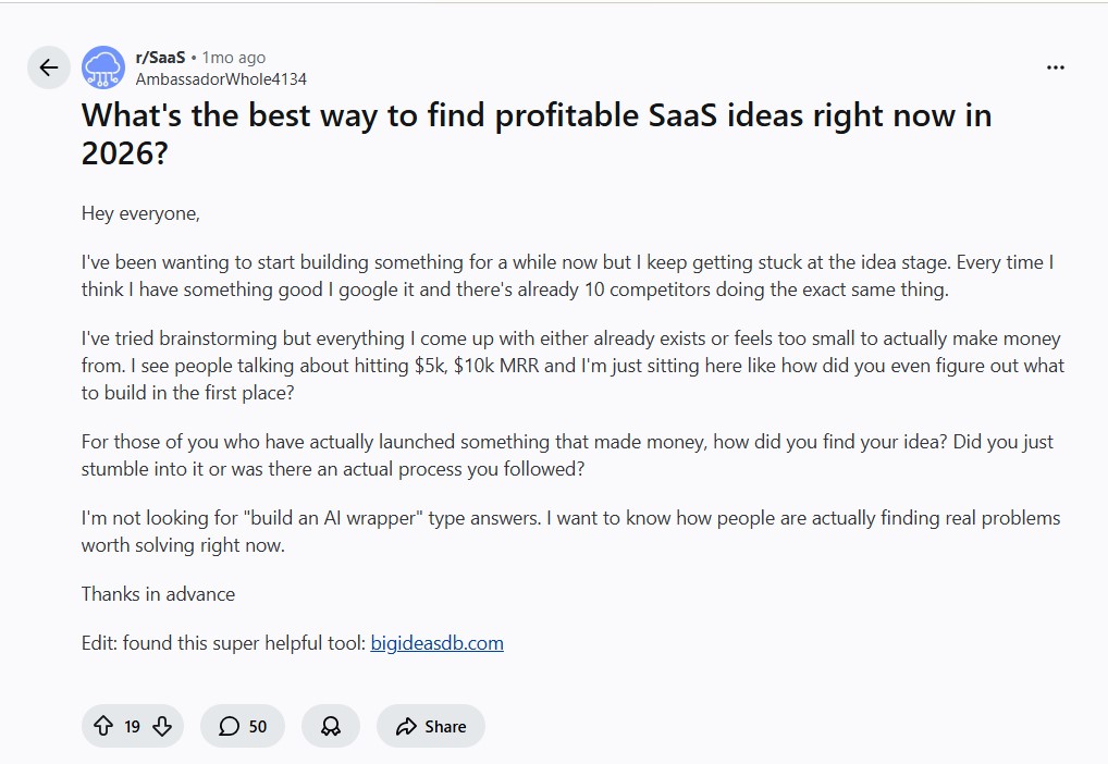 r/SaaS